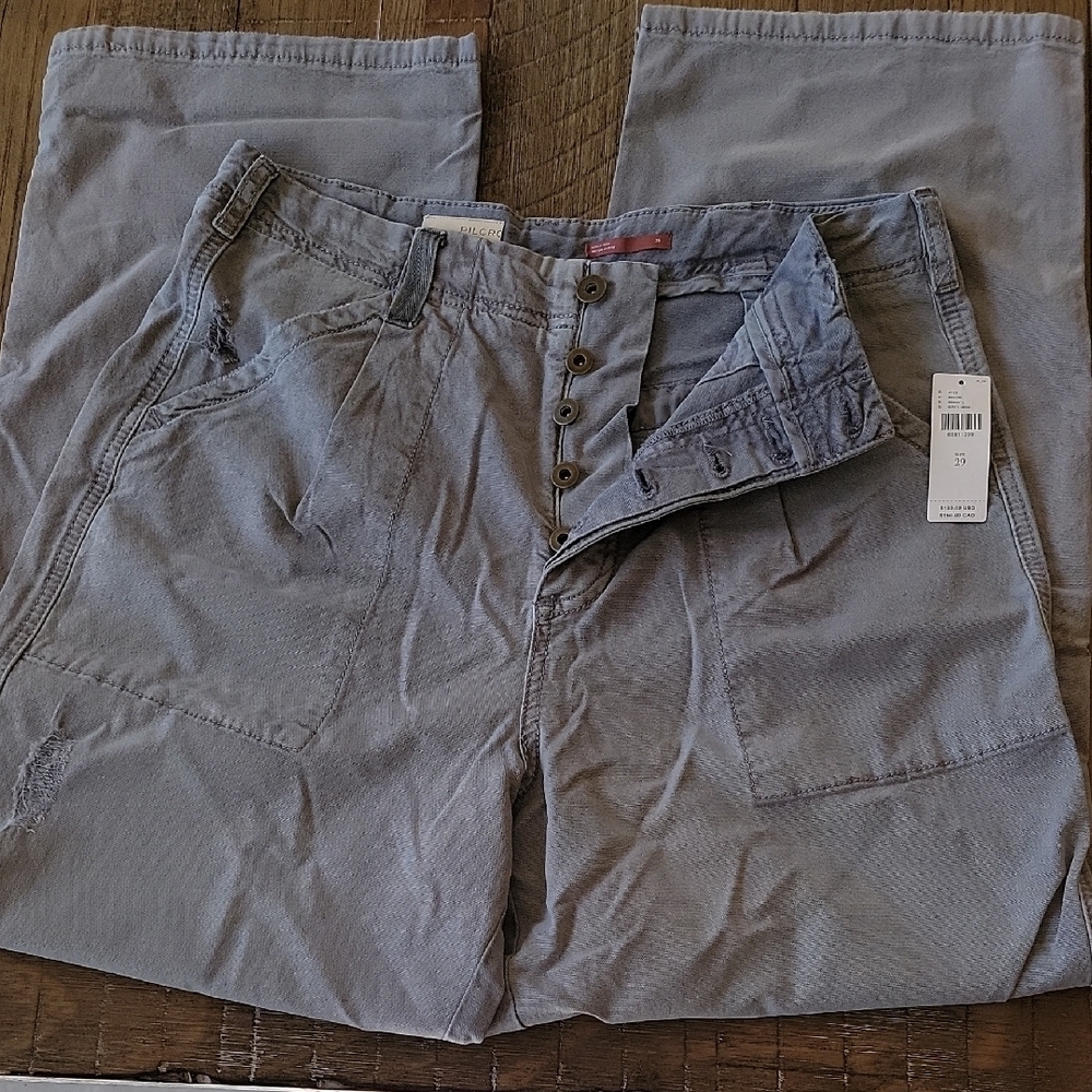NWT Anthropologie Gray Pants